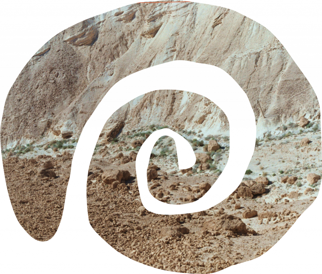 Desert image swirl